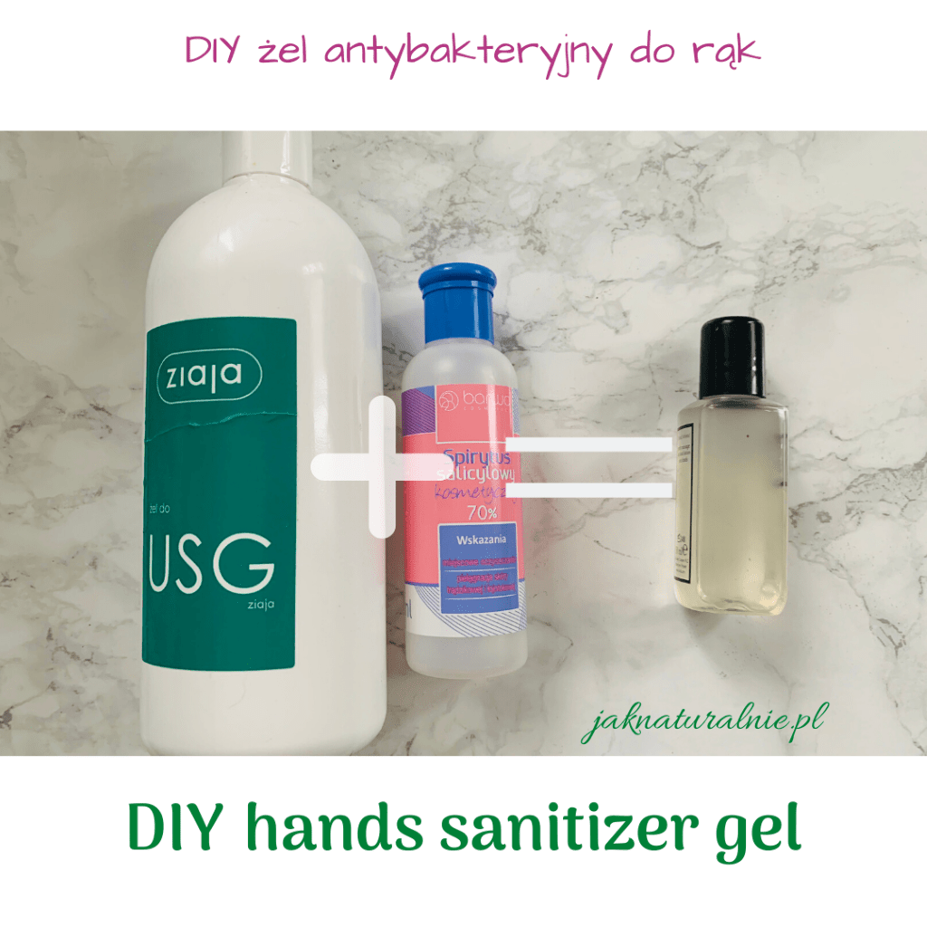 Antibacterial hand gel - DIY home recipes