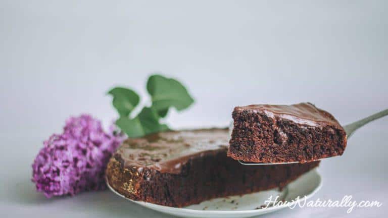 Red bean brownie – fit cake without flour and sugar