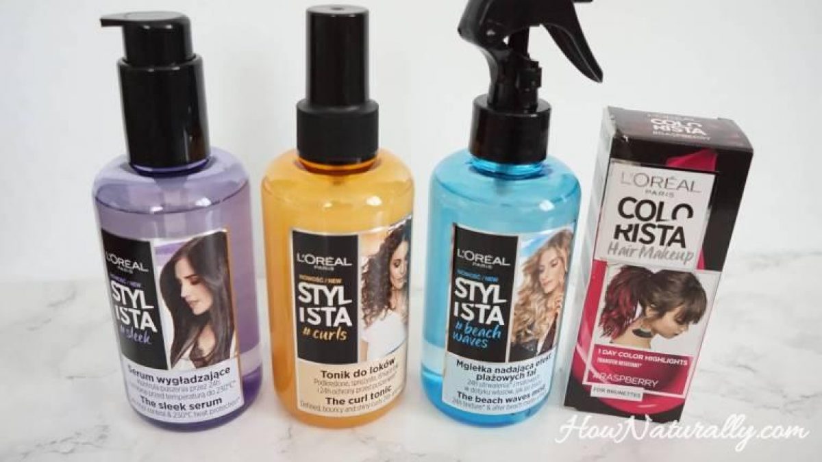 L'oreal Stylista, hair styling cosmetics - How Naturally