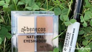 Benecos | Quattro Coffee & Cream eyeshadows and base