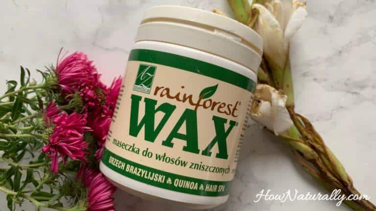 Wax Rainforest, a mask for damaged hair
