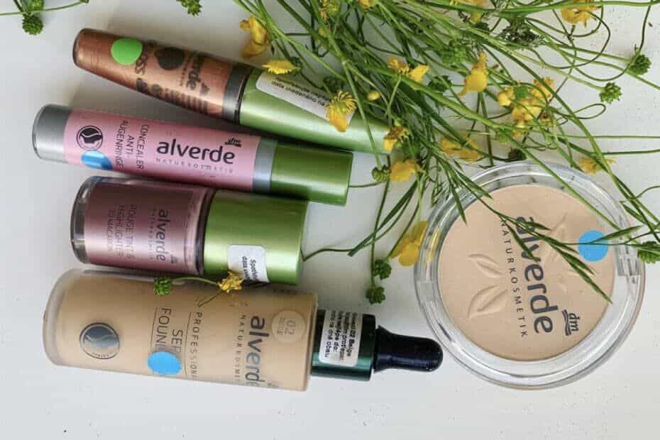 Alverde: natural, clean, green beauty makeup from DM Drogerie