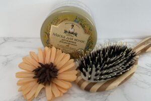 Babushka Agafia, yeast mask for hair growth