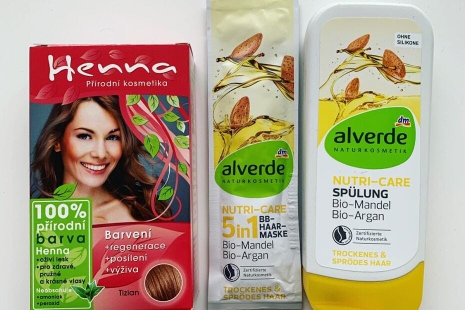 Alverde Nutri-Care mask, conditioner and hair treatment